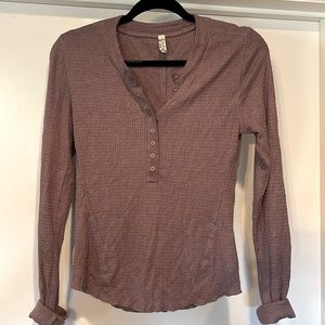 Free People One of the Girls Henley